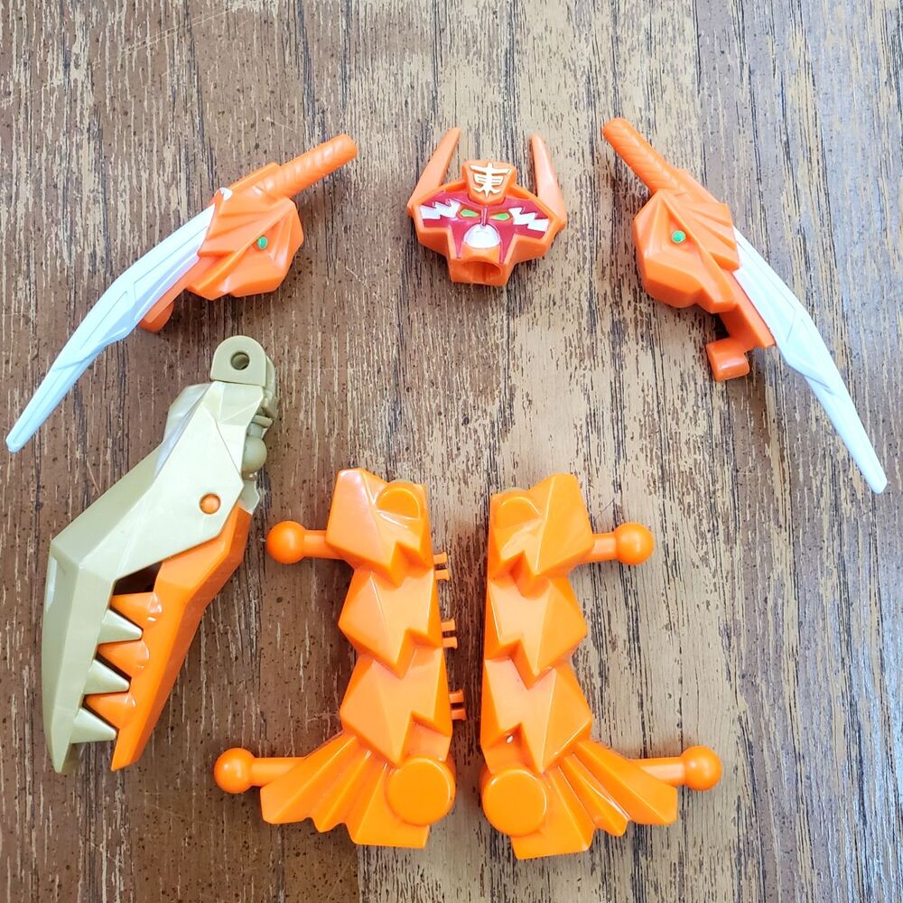 Bandai Power Rangers Samurai ClawZord Replacement Gold Claw & Parts Lot OEM